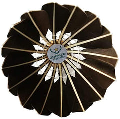 Zhenan Black Goose Feather Badminton Shuttlecocks With Great Stability And Durability | Hight Speed , Pack of 12