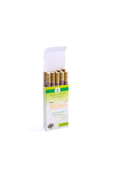 Clove Mint Flavored Herbal Filter Dhoompan Sticks - Pack Of 6X 10 Pcs Herbal Cigarette | Bidi Sticks Rolled In Tendu Leaves, Non-Addictive Sticks - Tobacco Free & Nicotine Free