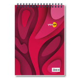 My Notes Notebook Journal For Personal & Office Use, Top Wiro/Spiral Bound, A5, 160 Pages, 3Pc