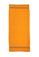 Space Fly Cotton Luxury Large Size Bath Towel 1000 Gsm (Yellow) - Pack Of 2