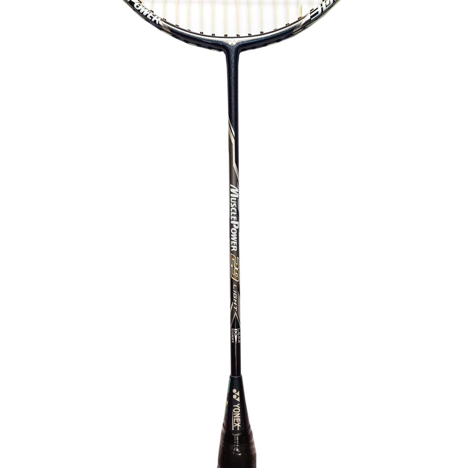 Yonex Carbon Fibre, Graphite MUSCLE POWER 29 LIGHT 2020 Model Slim Shaft Badminton Racquet, Colour - Dark Grey, Grip Size - 3 3/8 Inches Yonex Carbon Fibre, Graphite MUSCLE POWER 29 LIGHT 2020 Model Slim Shaft Badminton Racquet, Colour - Dark Grey, Grip Size - 3 3/8 Inches