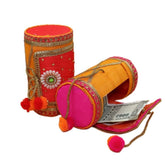 Wood Decorative Cash Box, Shagun Box, Gift Box, Jewellery Box, Bangel Box, Money Box Envelop Wedding Gift Color Pack Of 2, Colour - Multicolour