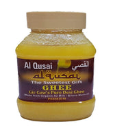 100% Pure Gir Cow'S Pure Desi Ghee By Al Qusai | Good Source Of Energy & Nutrients Healthy Desi Ghee Perfect For Cooking | (250ml) 8.4 Ounce | Jar Pack