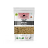 Ada Organics Brahmi Powder 100% Pure & Organics Cognitive Function, Helps In Stress & Anxiety, Skin & Hair Health, Good For Respiratory Health, Antioxidants | 200gm 0.4lbs