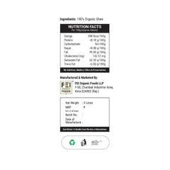 Pure Gir Cow Ghee By Gau Organics | Natural Hand Made Curd Churned Desi Ghee Good For Improves Digestion | (5 Litr) 169.0 Ounce | Tin Pack