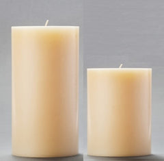 JASMINE HIGHLY FRAGRANCE PILLAR CANDLE 2.75INCH*5INCH COMBO WAX CANDLE SET OF 2