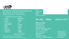 Natural Himalayan A2 Cultured Bilona Badri Cow Ghee By Hetha | Good Source Of Energy & Nutrients Healthy Desi Ghee With Rich Aroma | (500ml) 16.9 Ounce | Jar Pack