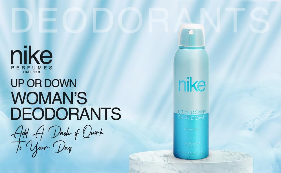 Nike Up Or Down Eau De Toilette Long Lasting Deodorant Spray 200ml 6.7 Fl.oz. | Perfect Birthday Gift For Girlfriend Nike Up Or Down Eau De Toilette Long Lasting Deodorant Spray 200ml 6.7 Fl.oz. | Perfect Birthday Gift For Girlfriend