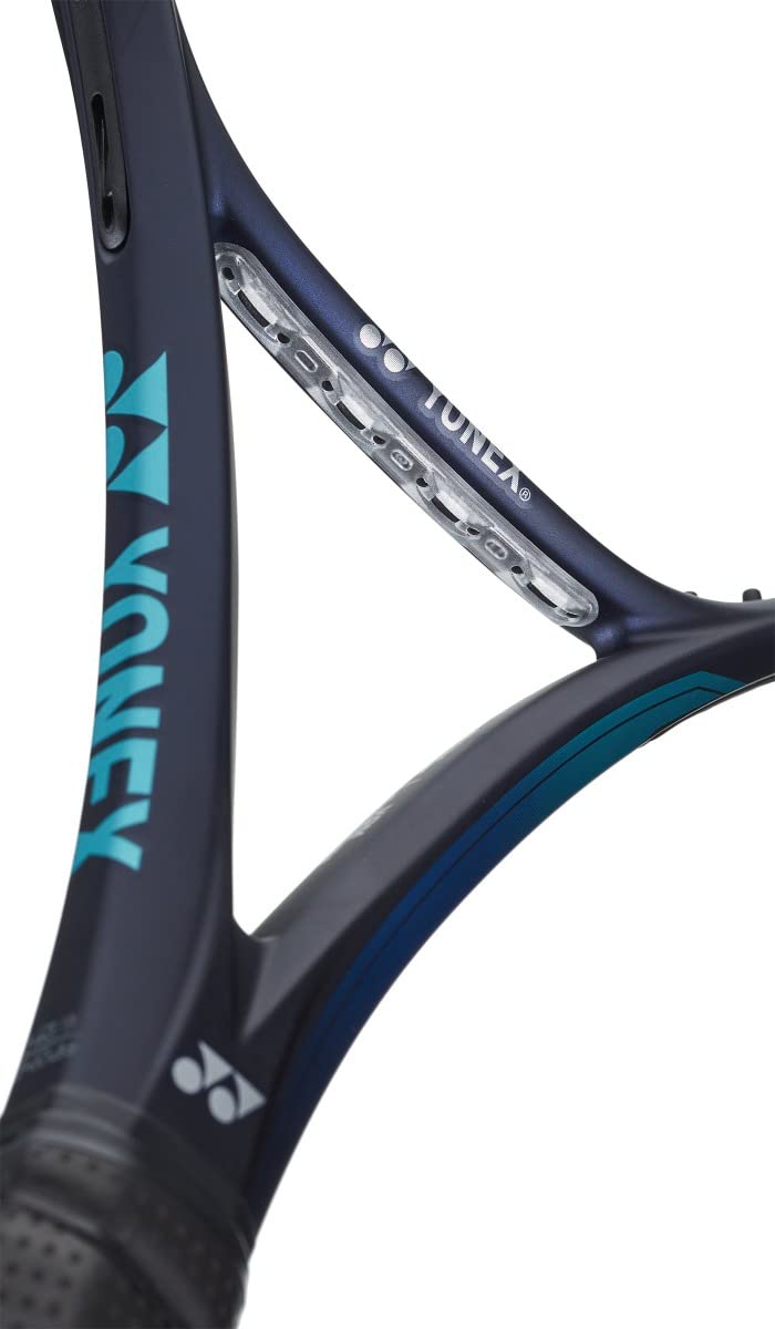 Yonex EZONE 98 Tennis Racquet, Colour - Sky Blue, G3, Grip Size - 4 1/2 inches, Material - Graphite Yonex EZONE 98 Tennis Racquet, Colour - Sky Blue, G3, Grip Size - 4 1/2 inches, Material - Graphite