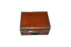 Musical Instrument Harmonium With Full Wooden Top Cover - 29 Keys, 7 Part Bellow, Two Reeds (Base- Male), 4 Stoppers