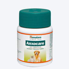 Himalaya Anxocare Vet Tablets, Controls Anxiety Due To Fear & Emotional Stress | 60 Tablets