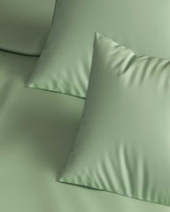 King Size Flat Double Bedsheet Set With 2 Matching Pillow Covers (108 X 108 Inches, Moss Green) | Best For Festival Gifting, Housewarming, Anniversary Gifts Friends Family Gifting