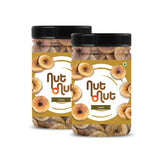 100% Natural Dried Afghani Anjeer Figs By Nut O Nut 1kg, (500gm, Pack Of 2) | Rich Source Of Fibre Calcium & Iron| Low In Calories & Fat Free| Non-gmo Dried Anjir Jar Pack | 35.2 Ounce