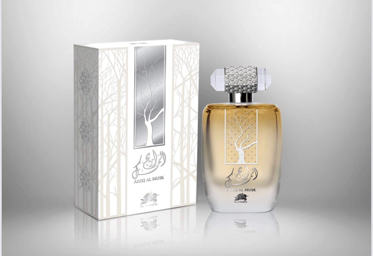 Emper Al Fares Areej Al Musk Perfume For Men & Women 100ml 3.4 Fl.oz. | Long Lasting & Unique Fragrance Emper Al Fares Areej Al Musk Perfume For Men & Women 100ml 3.4 Fl.oz. | Long Lasting & Unique Fragrance