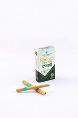 Basil Flavored Herbal Filter Dhoompan Sticks - 10 Pcs Herbal Cigarette | Bidi Sticks Rolled In Tendu Leaves, Non-Addictive Sticks - Tobacco Free & Nicotine Free