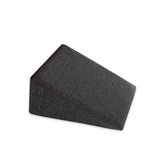 Bed Wedge Pillow For Back Support, Memory Foam Pillow, Grey Color, King Size - 20 L X 20 W X 12 H Inch | HR Foam Soft Pillow For Sleeping, Eco-Friendly, Use For Legs, Back - Pack Of 1