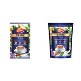 Dabur Vedic Tea Black Tea With 30+ Ayurvedic Herbs 500gm, 17.6 Ounce + 950gm, 33.5 Ounce | Herbal Infusion With Herbs & Spices - Re-Energizes, Relieves Stress & Boosts Immunity