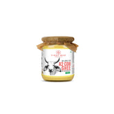 100% Natural Bilona Gir A2 Desi Ghee By First Bud Organics | Good Source Of Vitamin & Minerals Healthy Pure Desi Ghee Perfect For Digestive Health | (100ml) 3.3 Ounce | Jar Pack