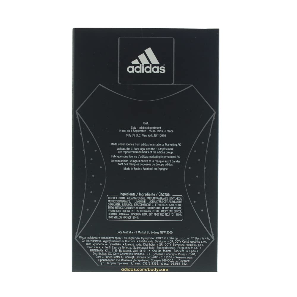 Adidas Victory League Eau De Toilette Spray For Men 100ml 3.4 Fl.oz. Long Lasting | Developed With Athletes Adidas Victory League Eau De Toilette Spray For Men 100ml 3.4 Fl.oz. Long Lasting | Developed With Athletes