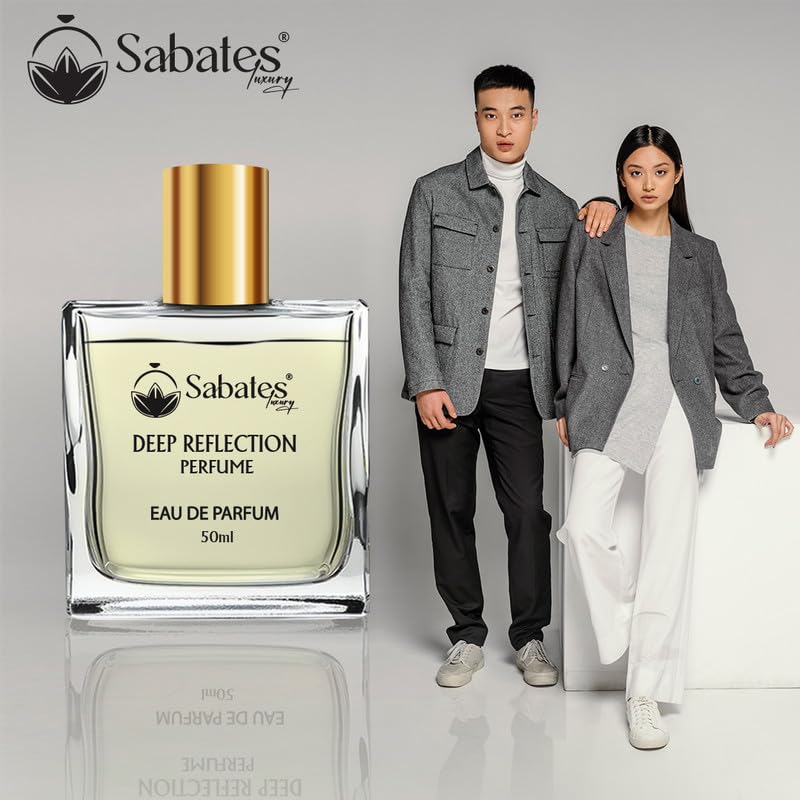 Sabates Deep Reflection Eau De Parfum 50ml 1.6 Fl.oz. | Woody & Warm Fragrance For Men & Women Sabates Deep Reflection Eau De Parfum 50ml 1.6 Fl.oz. | Woody & Warm Fragrance For Men & Women
