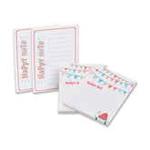 Daily Planner Notepad, Undated Daily Timed To-Do List Pad For Priorities, 100 Pages, Set Of 4