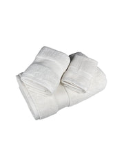 Senses By Riba Cotton Towel Bath, Hand & Wash 930 Gsm | Super Soft, Absorbent, Lightweight, Antimicrobial, Low Linting | Pack Of 3 (White)