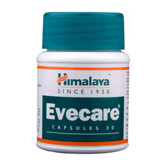 Himalaya Evecare Capsules, Relieves Menstrual Discomfort & Balances Hormones | 30 Capsules (Pack Of 2)