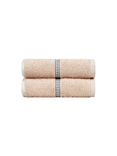 Mytrident Hand Towel Urban Comfort 400 Gsm | 100% Cotton Bath Towel (Hexa Brown)- Pack Of 2
