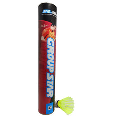 SYSO Group Star Nylon Badminton Shuttlecock , Ideal for Kids and Adults | Green , Pack Of 12