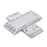 Daily To Do Notepads - Task Checklist Planner Organizer With Today'S Goals, Notes | Set Of 4
