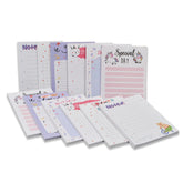 Writing Pads, Shopping List, Bucket List Best For Pocket, Wallet | Purse Gift For Him, Set Of 12