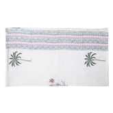Texstylers 100% Cotton Waffle Weave Bath Towel 600 Gsm | Soft, Quick Dry, Lightweight & Absorbent Large Size Spa Towel For Bathroom, Gym, Travel (Pink Floral) -Pack Of 2