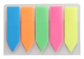 Tape Flags Page Markers 100 Pcs Arrow Flag Tabs Colored Sticky Notes For School, Home, Office