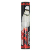 Kay - Kay ZX Badminton Feather Shuttlecocks , With High Quality Natural Cork | White , Pack of 10