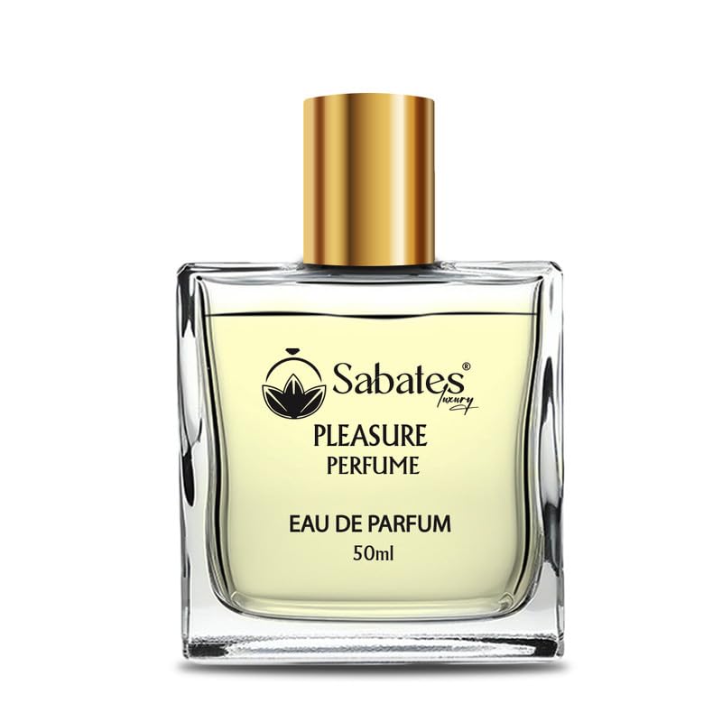 Sabates Pleasure Eau De Parfum 50ml 1.6 Fl.oz. | Premium French Fragrance For Unisex | Luxury Gift For Your Loved Ones Sabates Pleasure Eau De Parfum 50ml 1.6 Fl.oz. | Premium French Fragrance For Unisex | Luxury Gift For Your Loved Ones