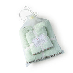 Spread Spain Microfiber Coral & Hand Towel 300 Gsm | Super-Soft Durable & Quick Drying Bath Towlels Gift Items (Olive)