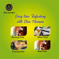 Sanjay Tea Emporium Chai Nirvana Black Tea - Pack Of 3 X 250gm, 8.8 Ounce Each | Medium Caffeine