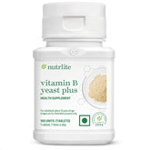 Nutrlite Vitamin B With Yeast Plus , Provides Energy & Helps Nervous System Support | 100 Tablets , 150gm 0.3lbs