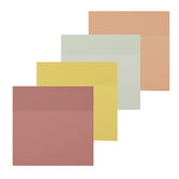 Transparent Sticky Notes, Clear Sticky Notes Pad, Clear Self-Adhesive Annotation Tabs - 4 Pack