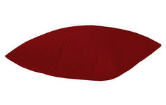 Microfiber Filled Floor Cushion, Decorative Throw Pillow, Maroon - 16 X 16 Inch | Home Décor Pillow, Sofa & Bed Cushion | Soft & Comfortable Pillow, Model No - F_26_kubmart016869- Set Of 3