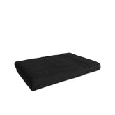 Welspun 100% Cotton Quick Dry Bath Towel 450 Gsm | High Absorbency Super Soft, Fast Drying Bath Towels Large Size (Black)