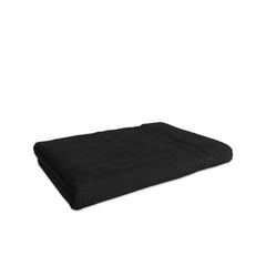 Welspun 100% Cotton Quick Dry Bath Towel 450 Gsm | High Absorbency Super Soft, Fast Drying Bath Towels Large Size (Black)