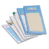 Daily To Do List Notepad - Undated Day Note Pad - Work, Calendar, Scheduler, Checklist, Set Of 6