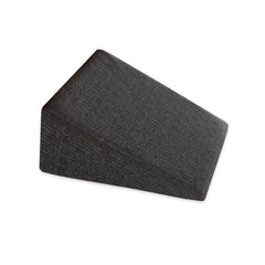Cooling Gel Memory Foam & HR Foam Bed Wedge Pillow, Black - XL King Size - 24 L X 24 W X 12 H Inch | For Back Support & Sleeping, Acid Reflux, Leg Elevation, Removable Cover, Adjustable