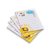 Notepad Day Planner Diary, To Do List Organizer Unicorn Journal Gift For Stationery, Set Of 4