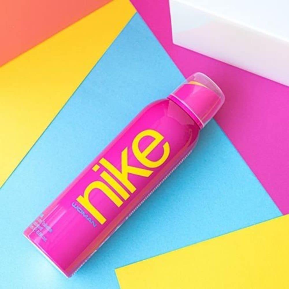 Nike Pink Woman Eau De Toilette Long Lasting Deodorant Body Spray 200ml 6.7 Fl.oz. | Perfect Gift For Wife Nike Pink Woman Eau De Toilette Long Lasting Deodorant Body Spray 200ml 6.7 Fl.oz. | Perfect Gift For Wife