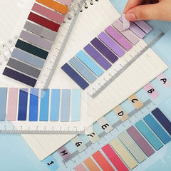 Sticky Tabs Transparent Sticky Notes, Book Reading Notes, Notepads & Memo Books Tab - 4 Pcs