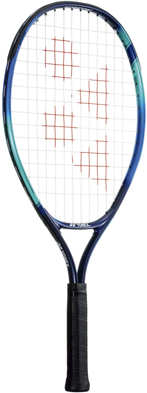 Yonex JUNIOR 23 Tennis Racket, Strung, Colour - Sky Blue, G02 YJ23G, Frame Material - Graphite Yonex JUNIOR 23 Tennis Racket, Strung, Colour - Sky Blue, G02 YJ23G, Frame Material - Graphite