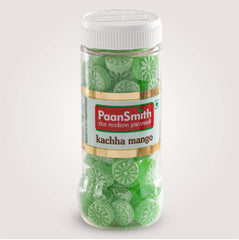 Paansmith Kachha Mango 220gm, | Raw Mango Candies | Jar Pack