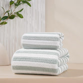 Homecloud Ultra Soft Bath & Face Towel 400 Gsm | 3x Softer Than Cotton Towels Highly Absorbent & Ultra Fast Dry Perfect For Home, Pool, Spa & Gym | Set Of 2 (Light Green)